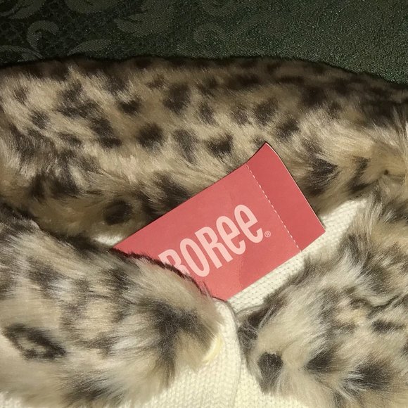 NWT gymboree glamour kitty 4t 4 fur cardigan sweat - Picture 3 of 5